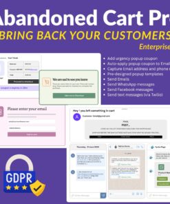 Abandoned Cart Pro - Enterprise